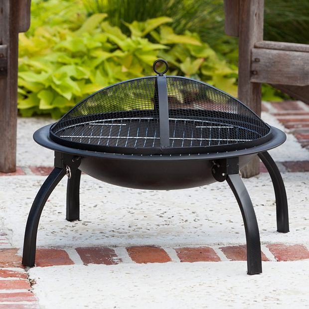 Fire Sense 22-in. Folding Fire Pit