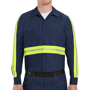 Big & Tall Red Kap Enhanced Visibility Work Shirt