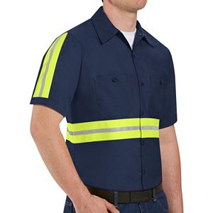 Big & Tall Red Kap Enhanced Visibility Work Shirt
