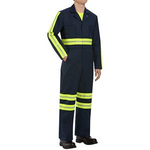 Big & Tall Red Kap Enhanced Visibility Coverall