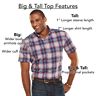Big & Tall Red Kap Classic-Fit Industrial Button-Down Work Shirt