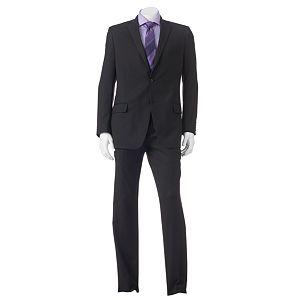 Men's Marc Anthony Slim-Fit Pindot Stretch Suit Jacket