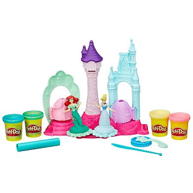 Disney Princess Ariel & Cinderella Play-Doh Royal Palace Set by Hasbro
