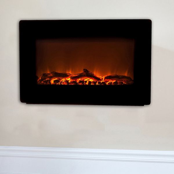 Fire Sense Wall Mounted Electric Fireplace