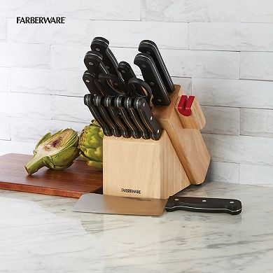 Farberware Edgekeeper 14-pc. Knife Block Set