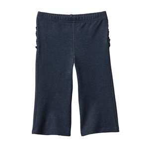 Baby Girl Jumping Beans® Ruffled Faux-Denim Leggings