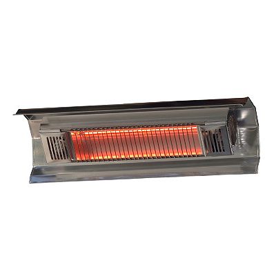 fire sense umbrella infrared patio heater 02678 Telescoping Offset Pole Mounted With Wheels 1500 Watt Indoor Outdoor Powder Coated Steel Tip over Protection System Cover Included friendly  enjoy warmth and ambiance in every moment.Safety And Environmental Protection Buy Parasol Heaters for Umbrellas