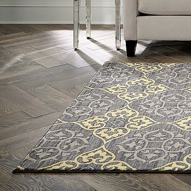 SPACES Home & Beyond by Welspun Damask Rug