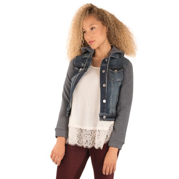 Kohls jean hotsell jacket juniors