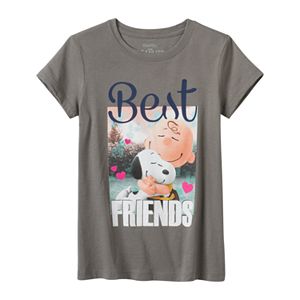 Girls 7-16 The Peanuts Movie Snoopy & Charlie Brown 