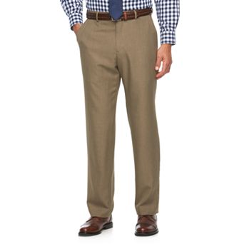 Men's Croft & Barrow® True Comfort Classic-Fit Opticool Flat-Front Dress Pants