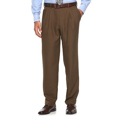 Men's Croft & Barrow True Comfort Classic-Fit Opticool Pleated Dress Pants
