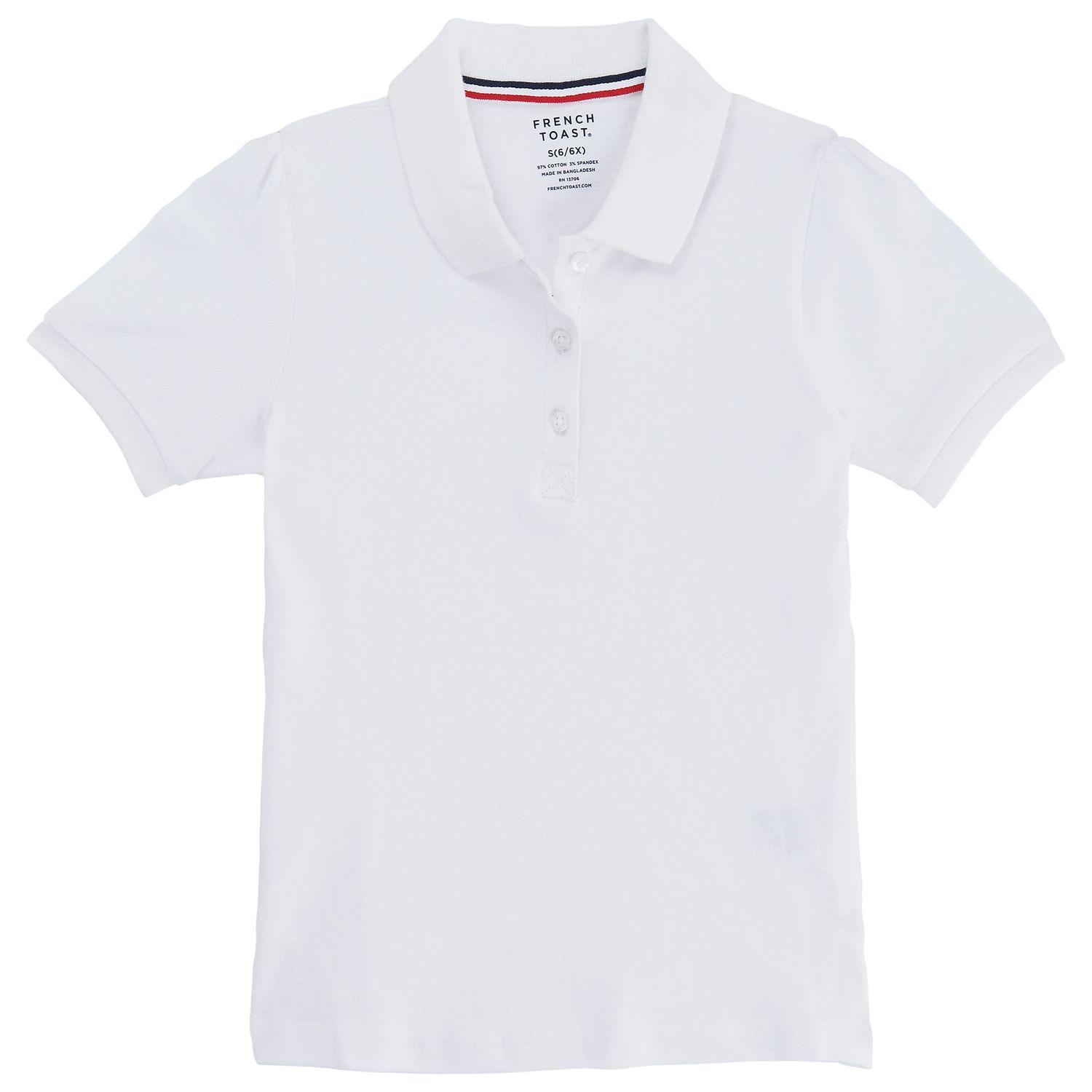 plus size white polo shirt