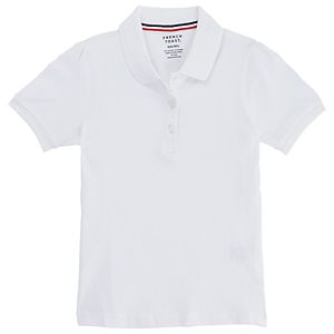 Girls 4-20 & Plus Size French Toast School Uniform Stretch Pique Polo Shirt