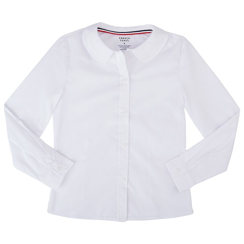 Girls 4-20 & Plus Size French Toast School Uniform Peter Pan Collar Blouse,