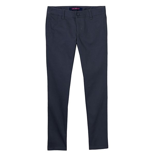 Girls French Toast 420 & Plus Size Adjustable Waist Twill Pant