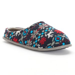 Men's Urban Pipeline Reindeer Knit Slippers