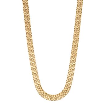 Jordan Blue 14k Gold Bismark Chain Necklace