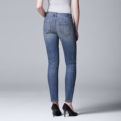 Women's Simply Vera Vera Wang Slimming Skinny Jeans
