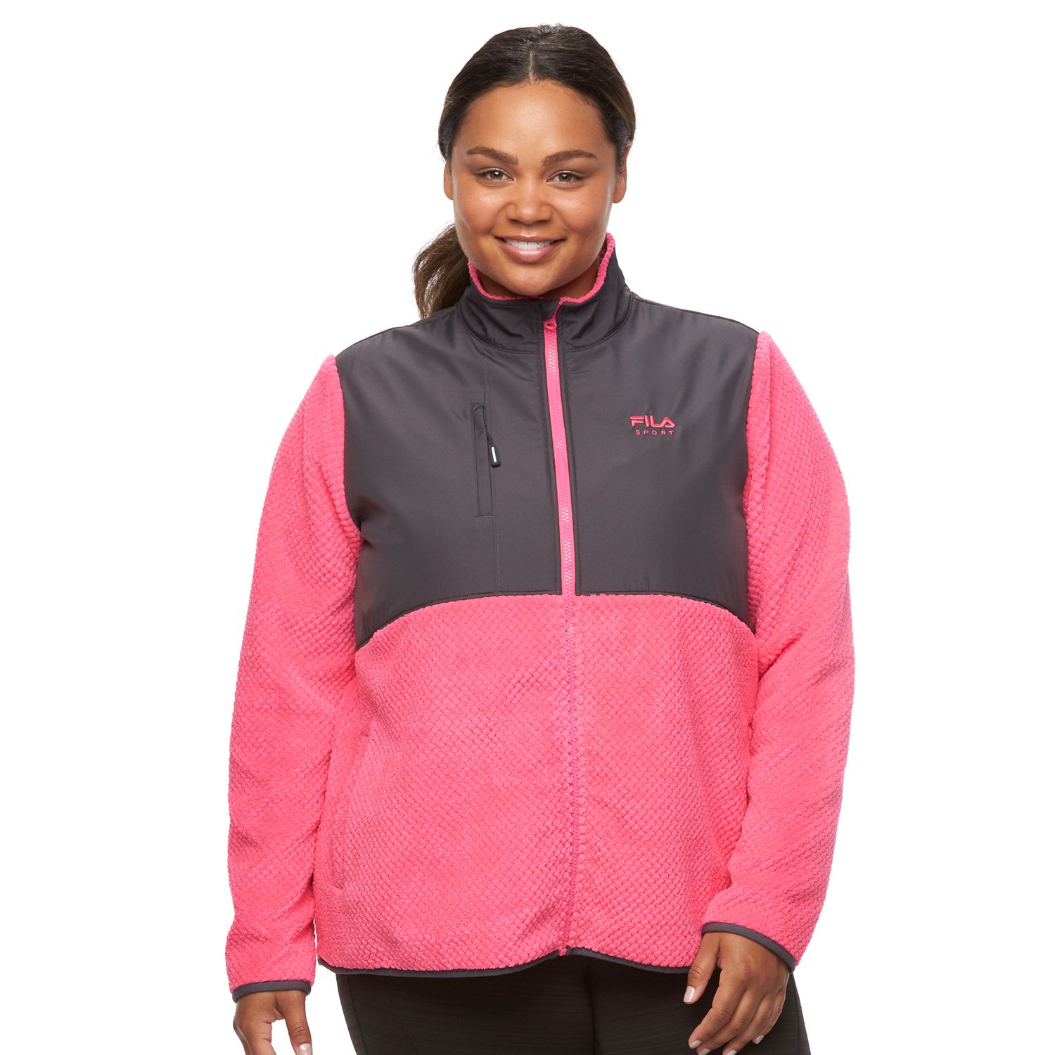 kohls fila fleece jacket