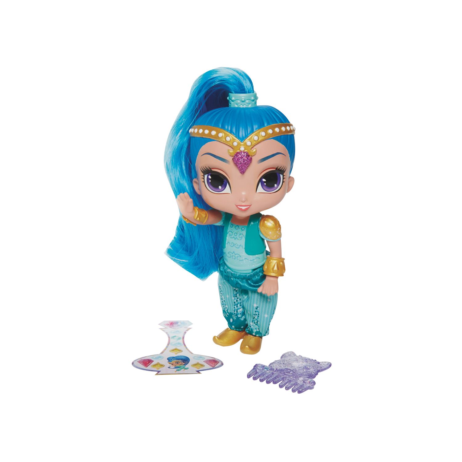 shine shimmer doll