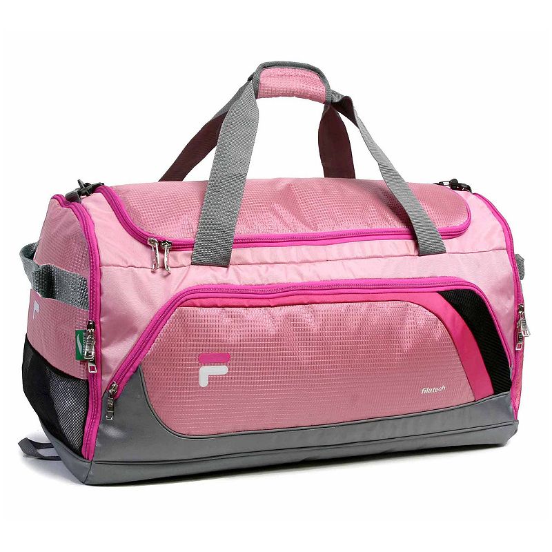FILA Advantage 19-Inch Duffel Bag, Pink