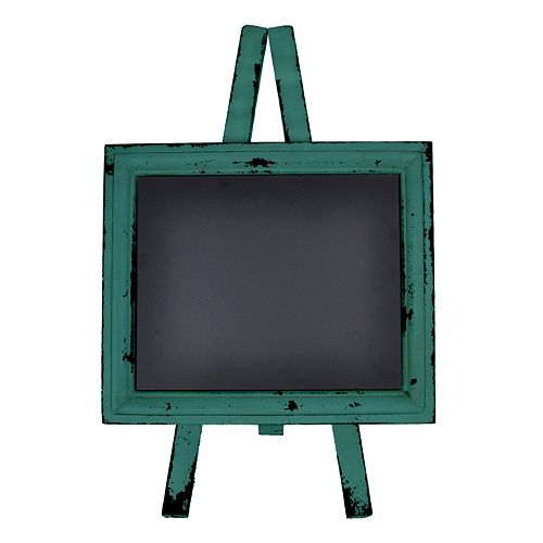Sheffield Home Distressed Chalkboard Easel Table Decor
