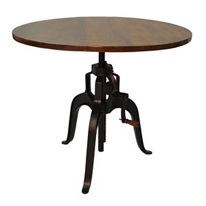 Carolina Forge Bently Crank Dining Table