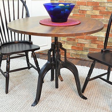 Carolina Forge Bently Crank Dining Table