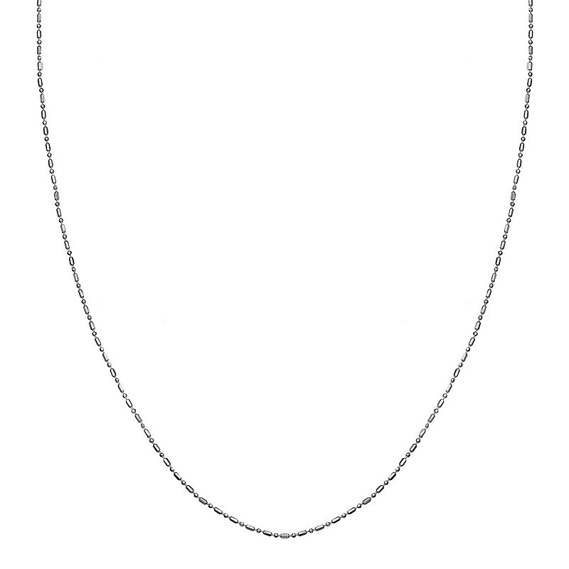 PRIMROSE Sterling Silver Popcorn Chain Necklace - 18 in., Womens, Size: 1