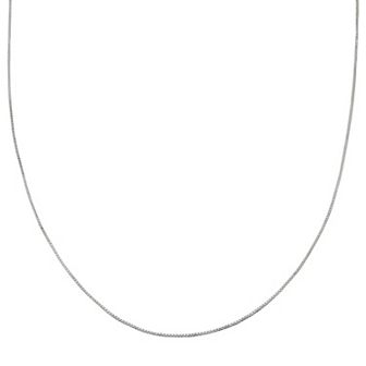 PRIMROSE Sterling Silver Box Chain Necklace - 20 in
