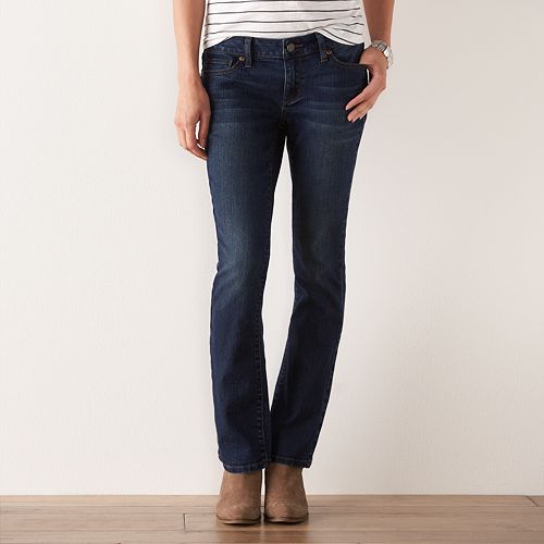 Petite SONOMA Goods for Life® Slim Fit Bootcut Jeans