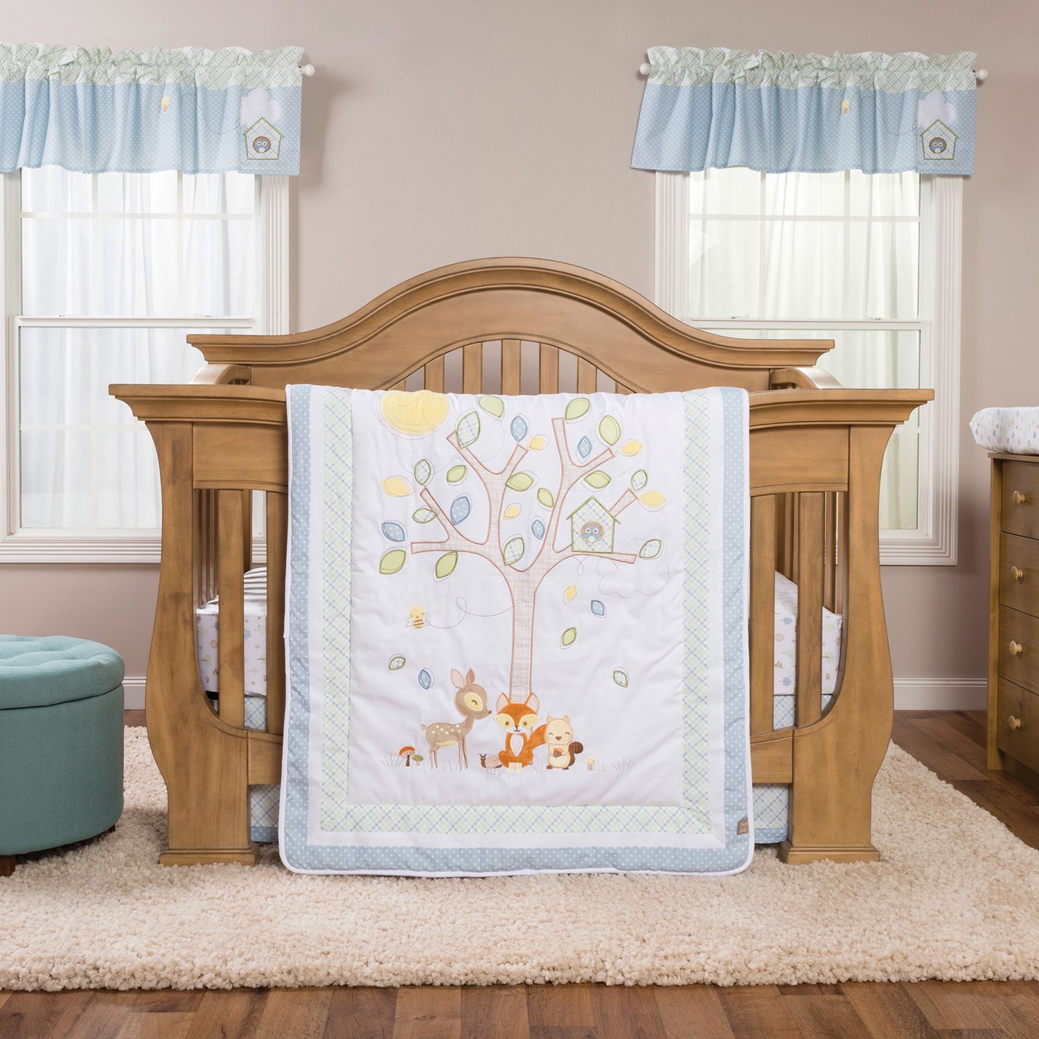 forest animal nursery bedding