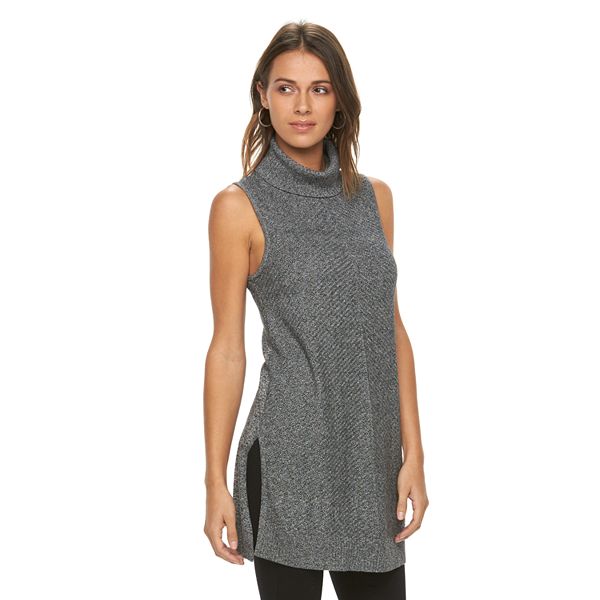 Women's Apt. 9® Sleeveless Turtleneck Tunic
