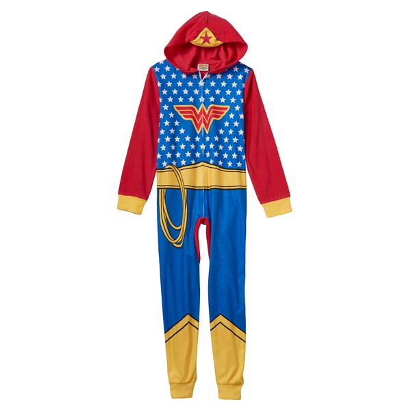 DC Comics Little Girls Wonder Woman Blanket Sleeper Pajama 