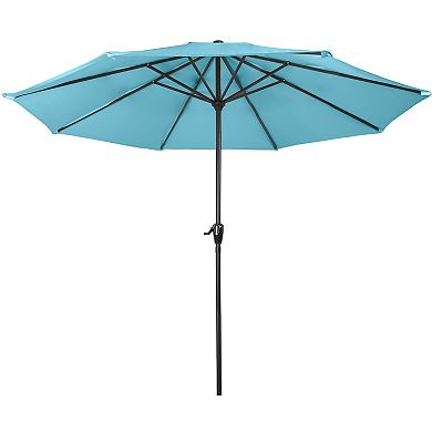 Navarro 9-ft. Outdoor Auto Crank Umbrella
