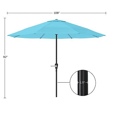 Navarro 9-ft. Outdoor Auto Crank Umbrella