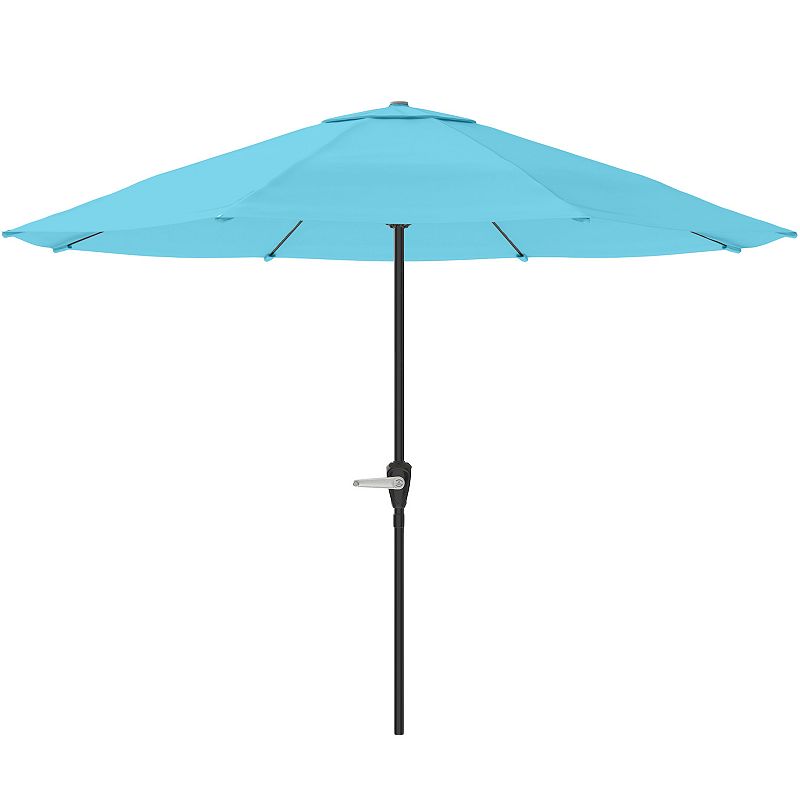 Navarro 9-ft. Outdoor Auto Crank Umbrella, Blue
