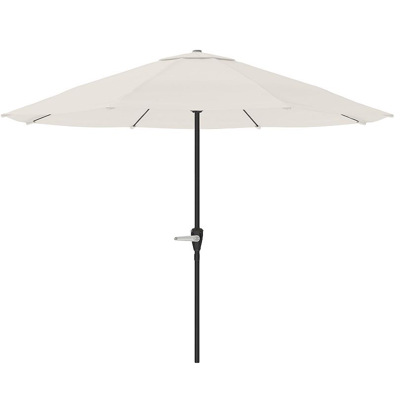 Navarro 9-ft. Outdoor Auto Crank Umbrella, Brown