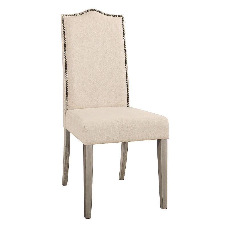 Carolina Cottage Parson Dining Chair, Grey
