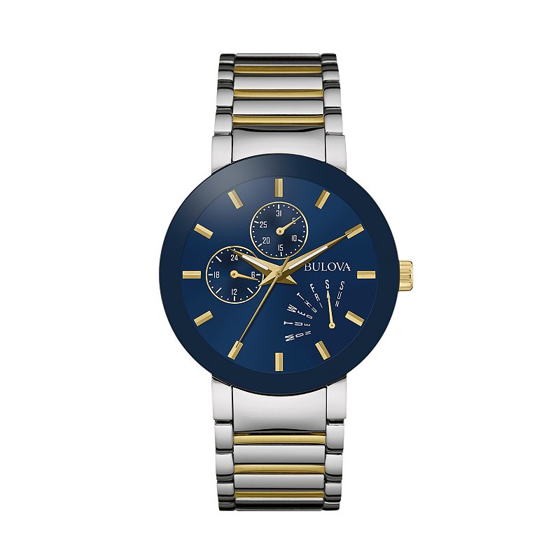 Bulova Men's Classic Two Tone Stainless Steel Watch - 98C123