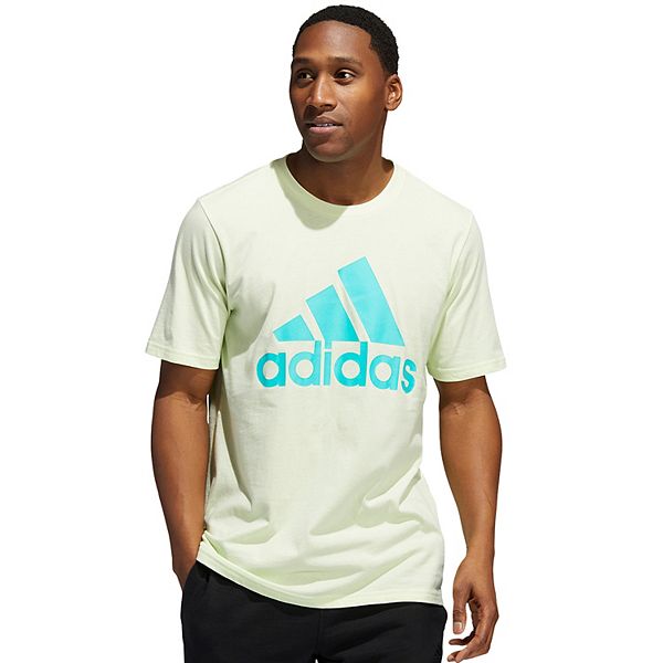 Mens adidas Classic Tee - Pulse Lime (L)