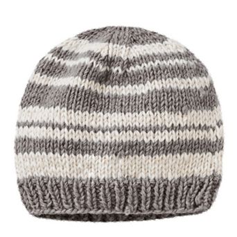 Women's SIJJL Striped Wool Beanie