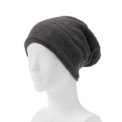 Women's SIJJL Wool Knit Slouchy Beanie