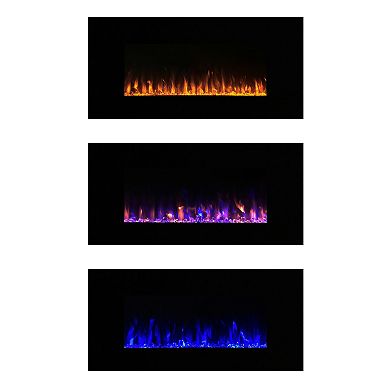 Northwest 42" LED Fire & Ice Electric Fireplace & Remote