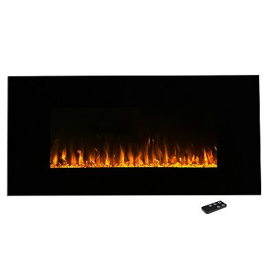 Northwest 42" LED Fire & Ice Electric Fireplace & Remote