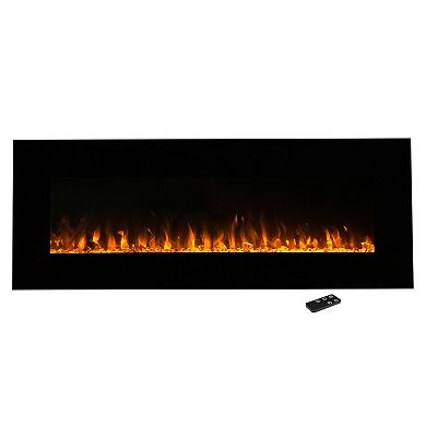 Northwest 54" LED Fire & Ice Electric Fireplace & Remote