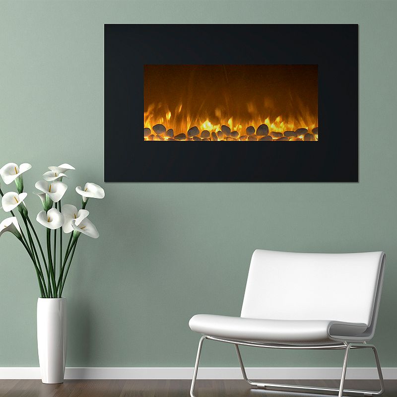18499302 Northwest 36 Color Changing Wall Mount Fireplace & sku 18499302