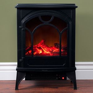 Northwest Free Standing Classic Electric Log Fireplace