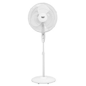 The Sharper Image 16-Inch Oscillating Stand Fan with Remote